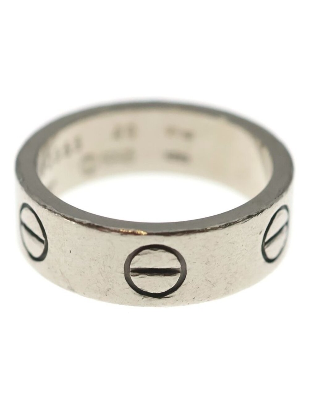 Cartier Love Ring White Gold